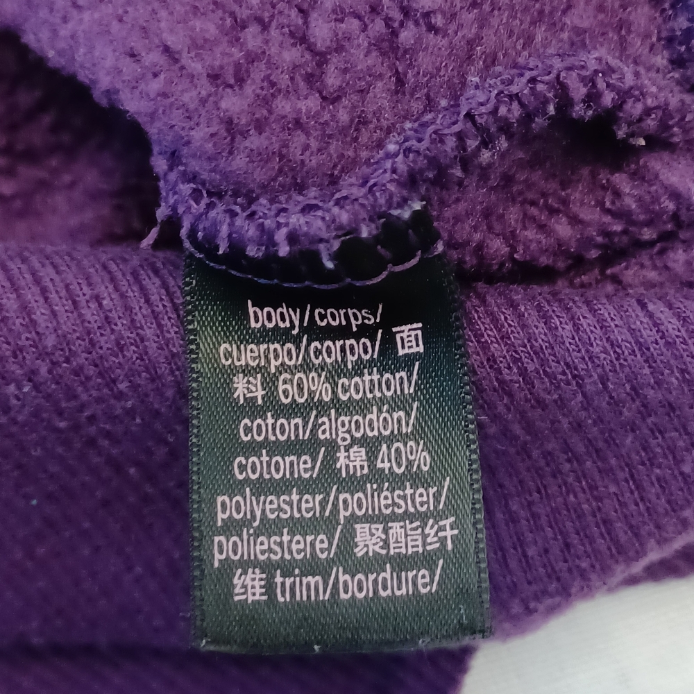 Victoria's Secret Dahlia Fleece Corset Zip- Up Hoodie- Rich Purple - Picture 5 of 5